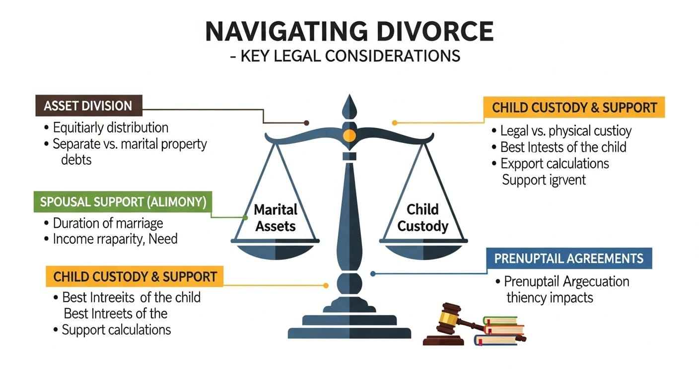 Navigating Divorce - Key Legal Considerations