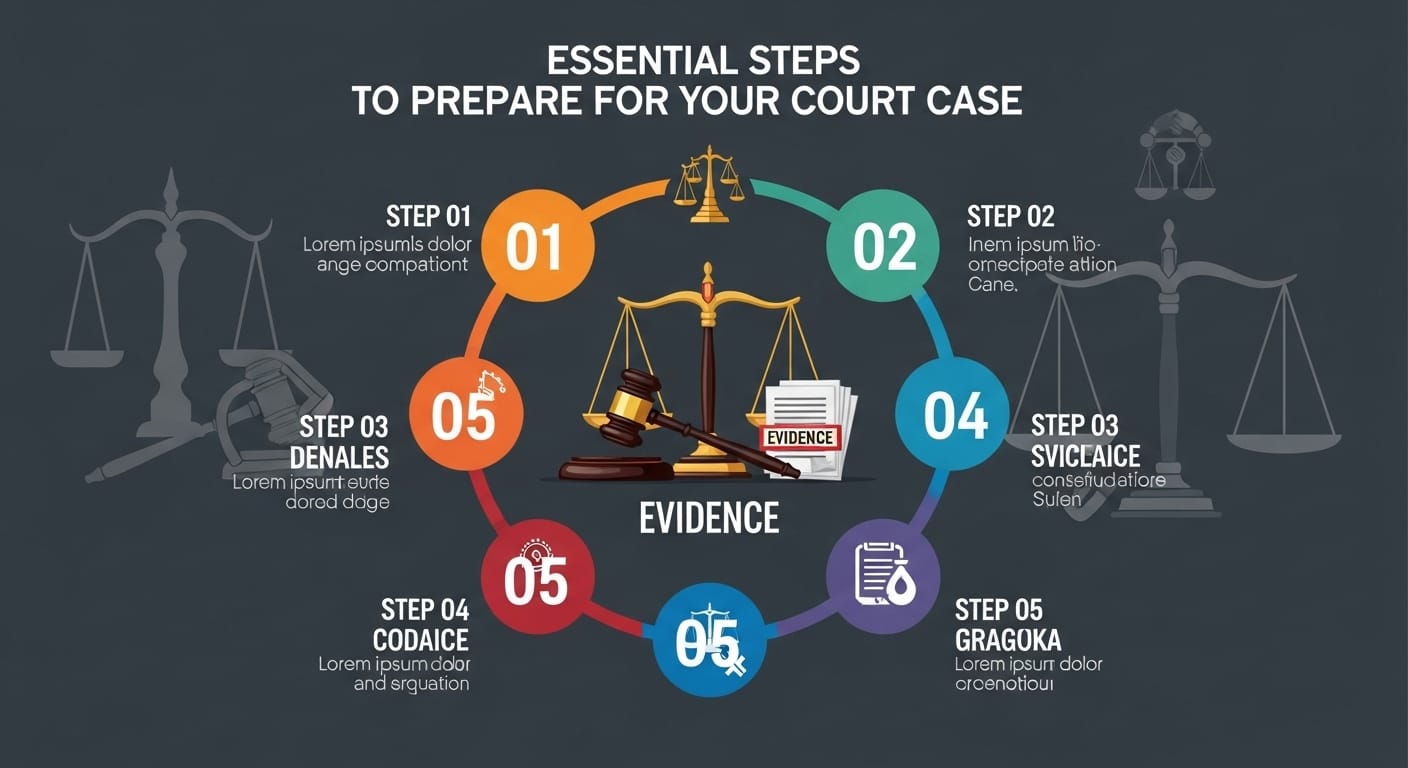 Essential Steps to Prepare for Your Court Case