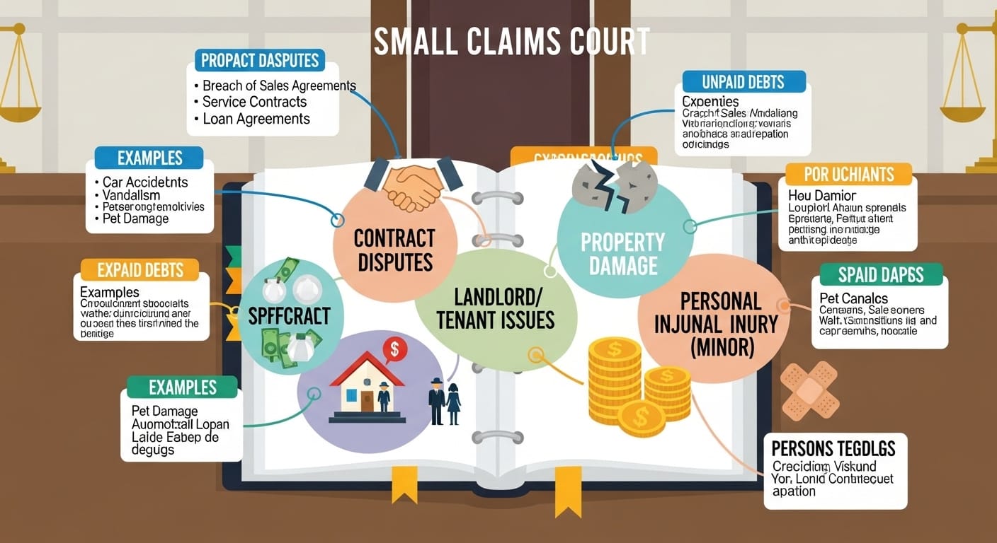 Types of Cases in Small Claims Court