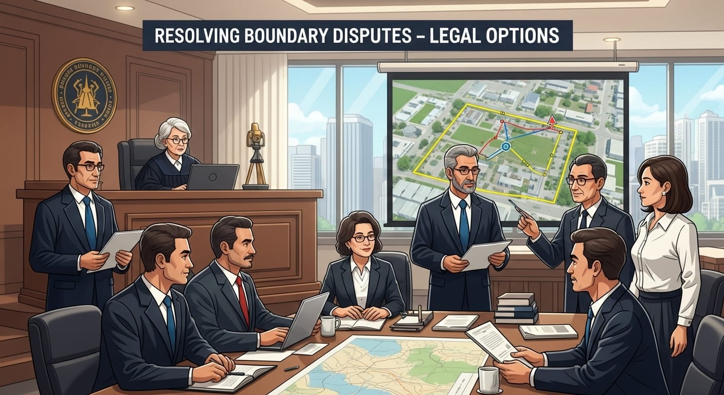 Resolving Boundary Disputes - Legal Options Available