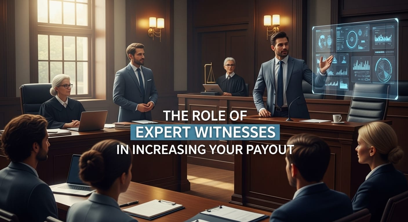 The Role of Expert Witnesses in Increasing Your Payout