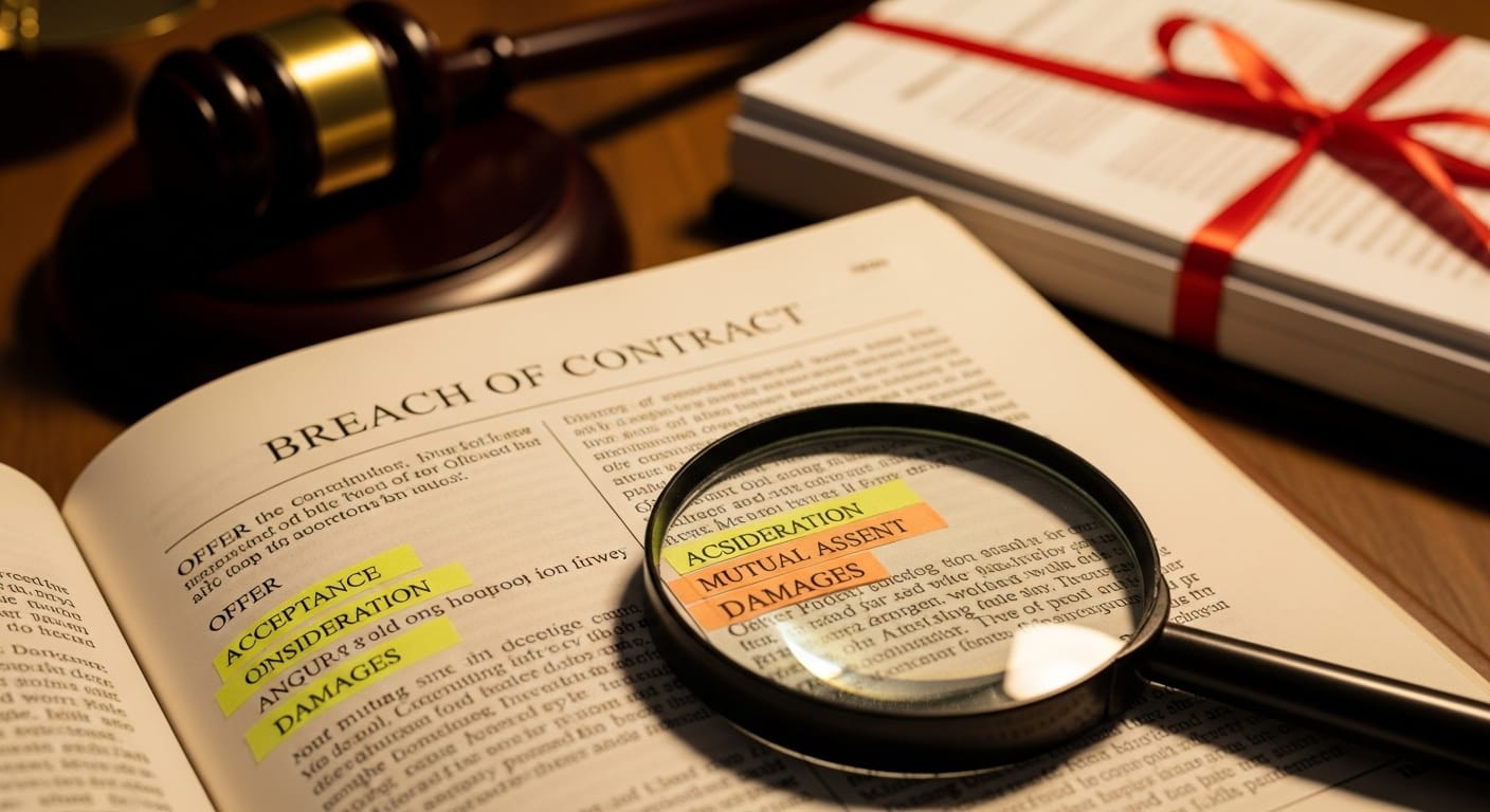 Key Elements Needed to Prove a Breach of Contract