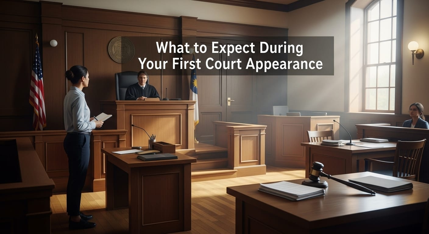What to Expect During Your First Court Appearance