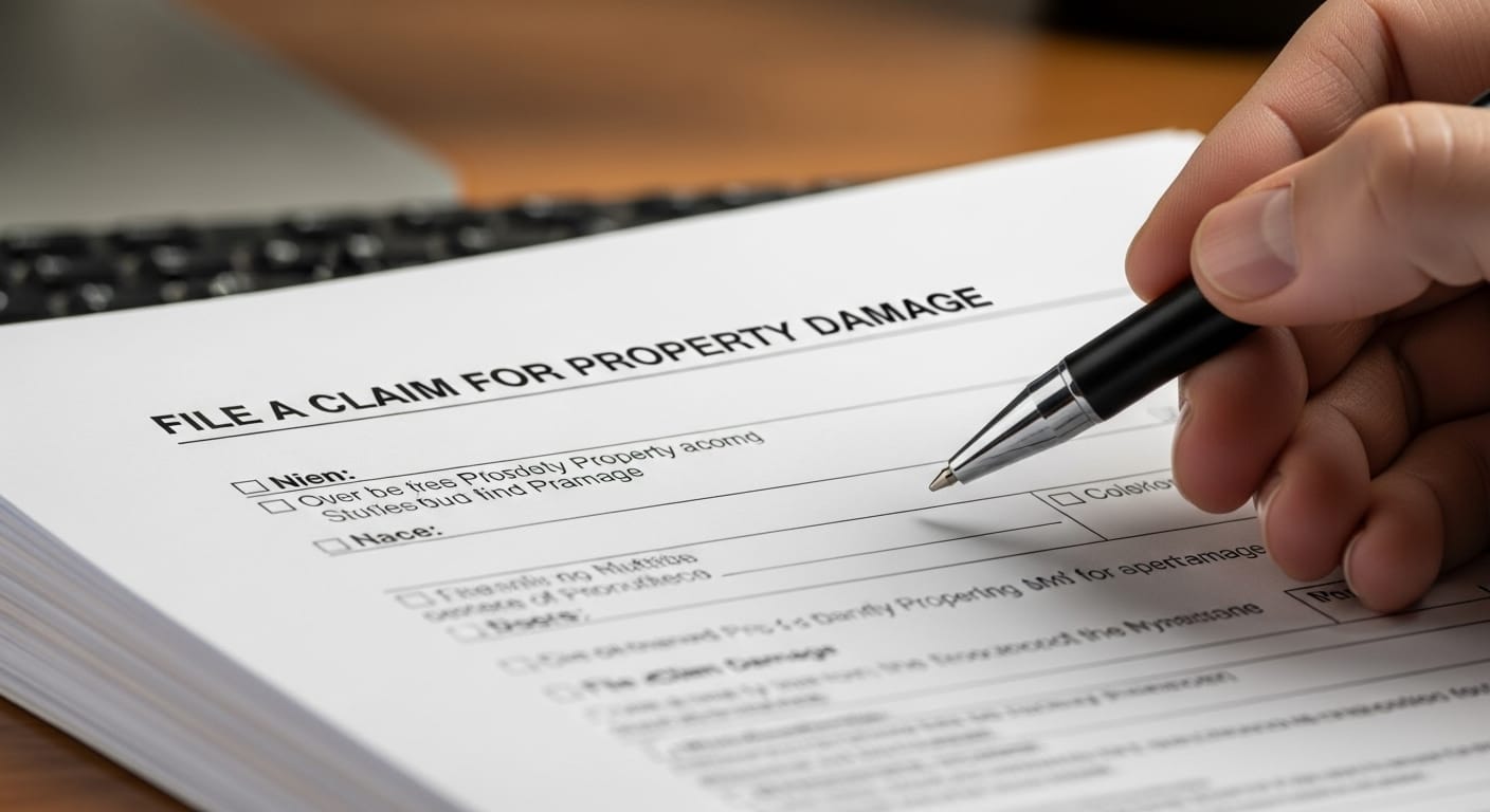 File a Claim for Property Damage