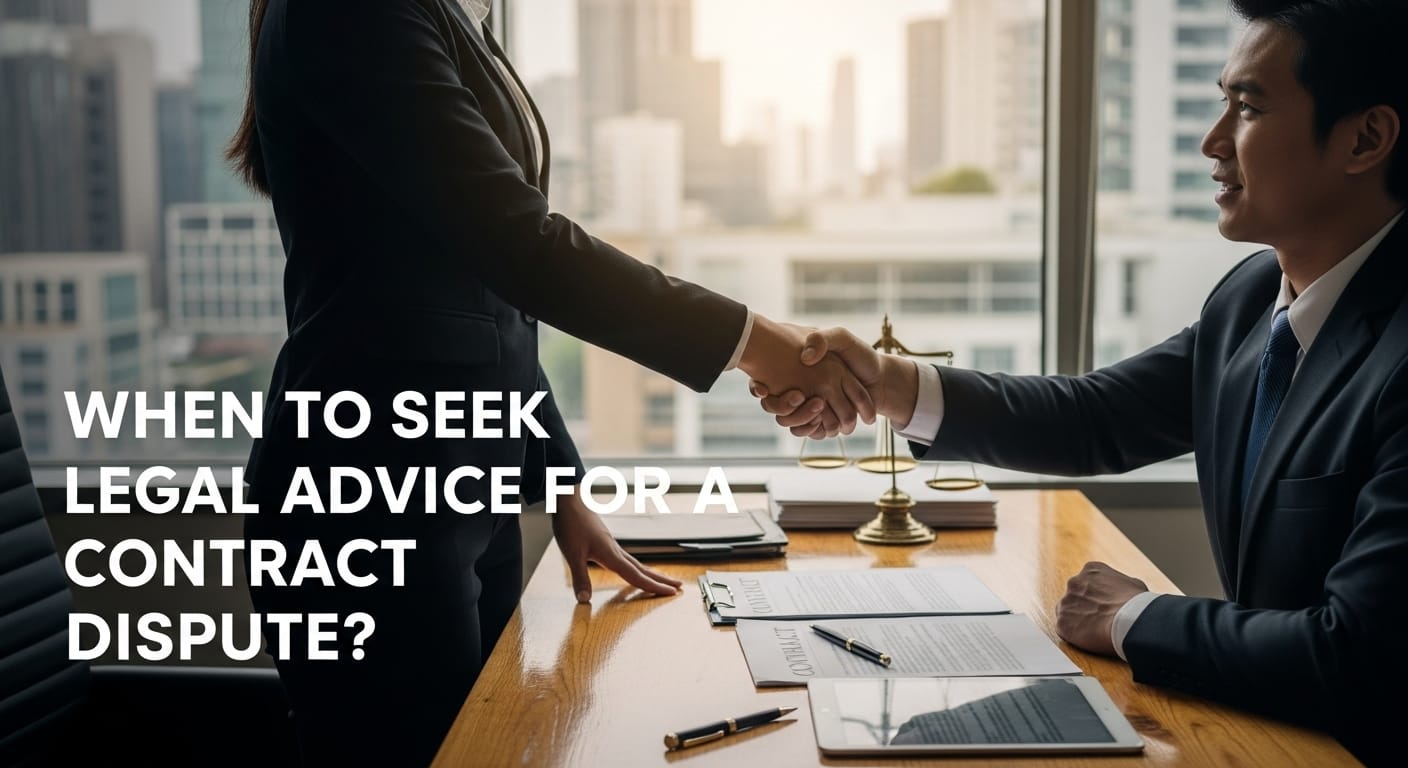 When to Seek Legal Advice for a Contract Dispute