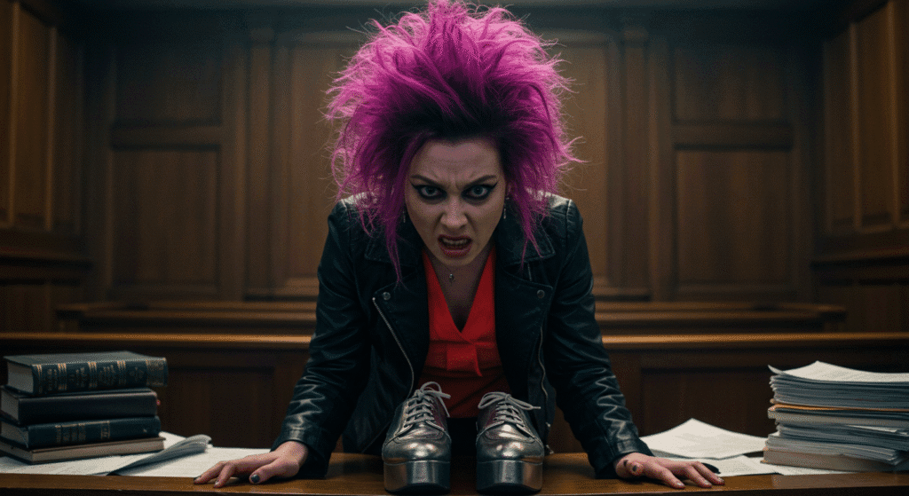 Crazy Looking Female Attorney