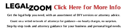 Legal Zoom Attorney Guidance