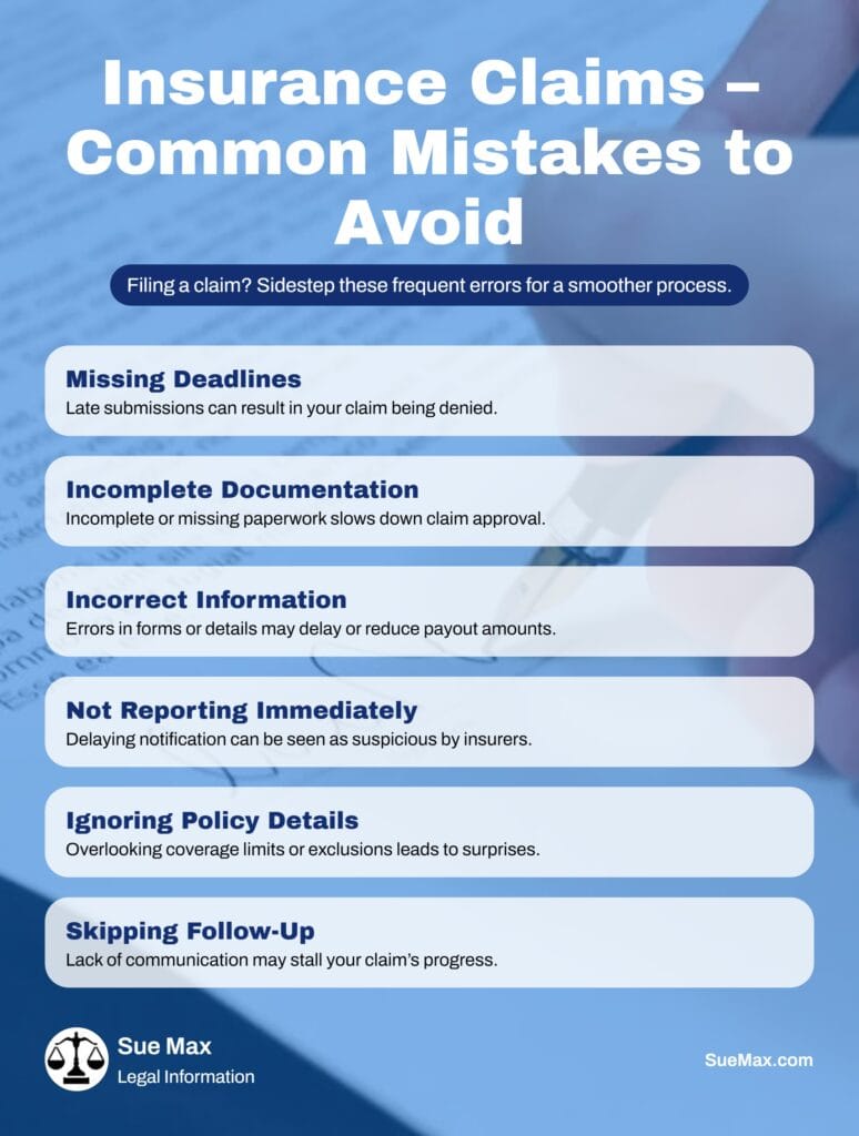 Common Mistakes to Avoid - Infographic