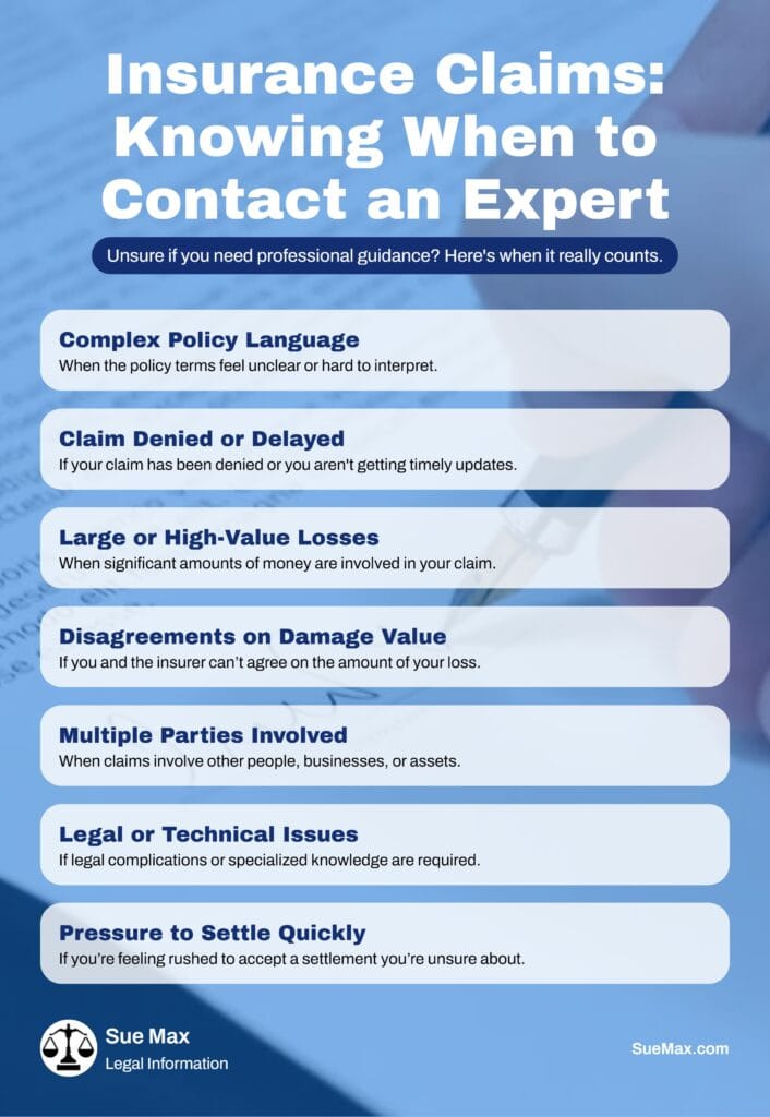 When To Seek Help from Professionals - Infographic